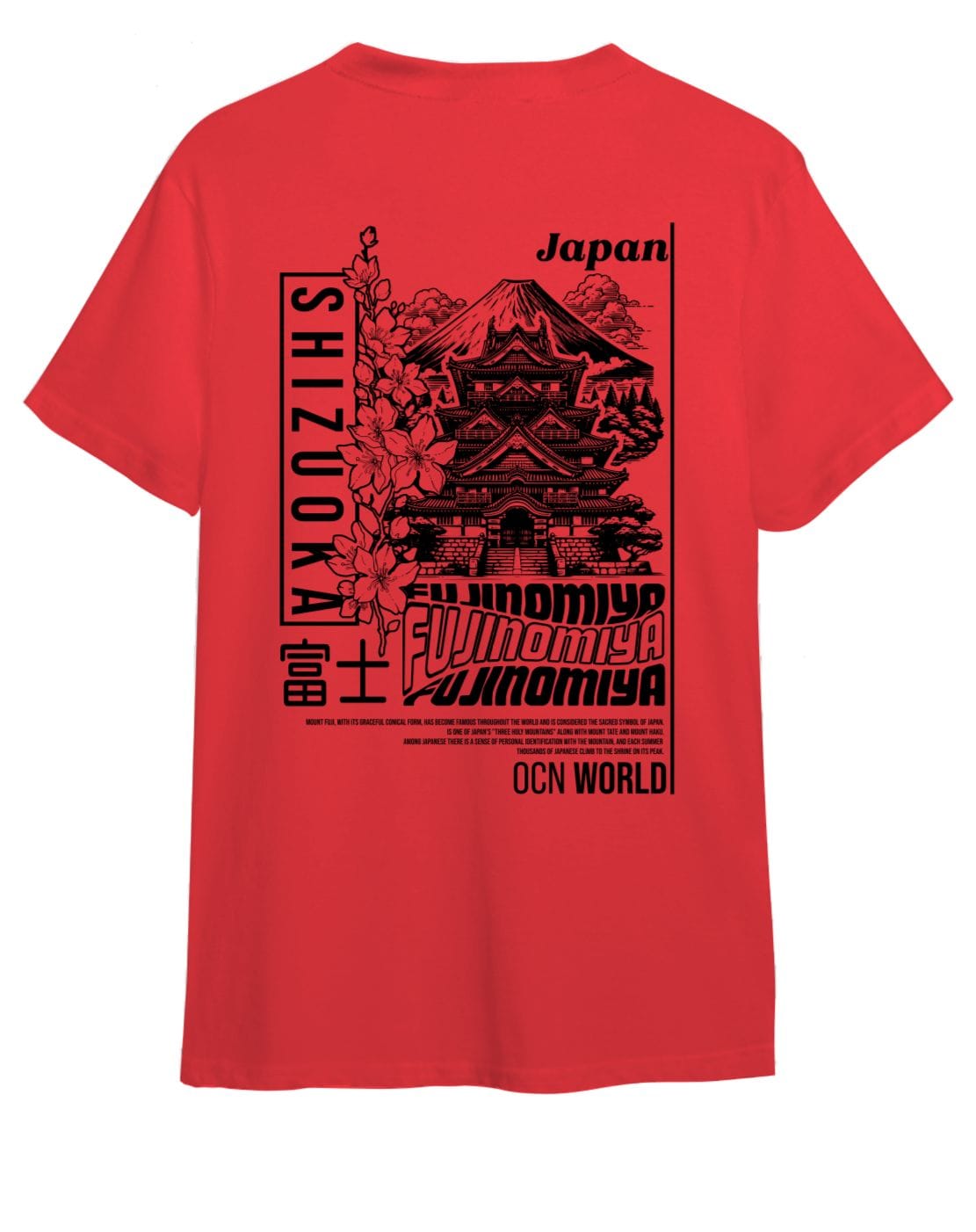 Remera Ocn Hombre Orian Relax Rojo 7F8H9
