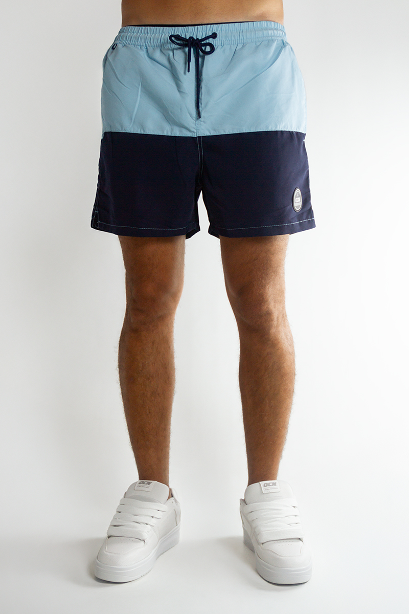 Short De Baño Ocn Hombre Dual Imp celeste
