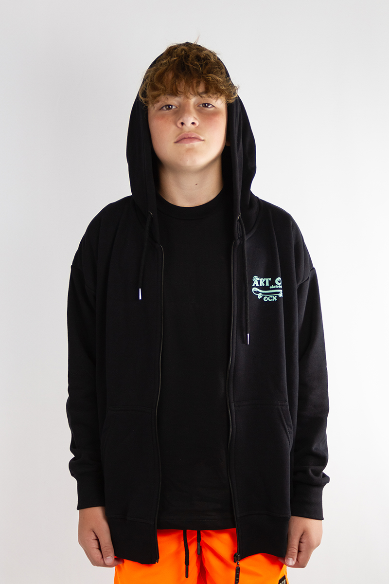 Campera Ocn Kids Graphic  Negro (Producto Outlet)