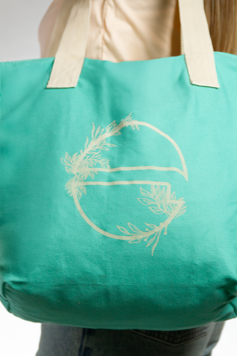 Bolso Ocn Mujer Playero Aqua