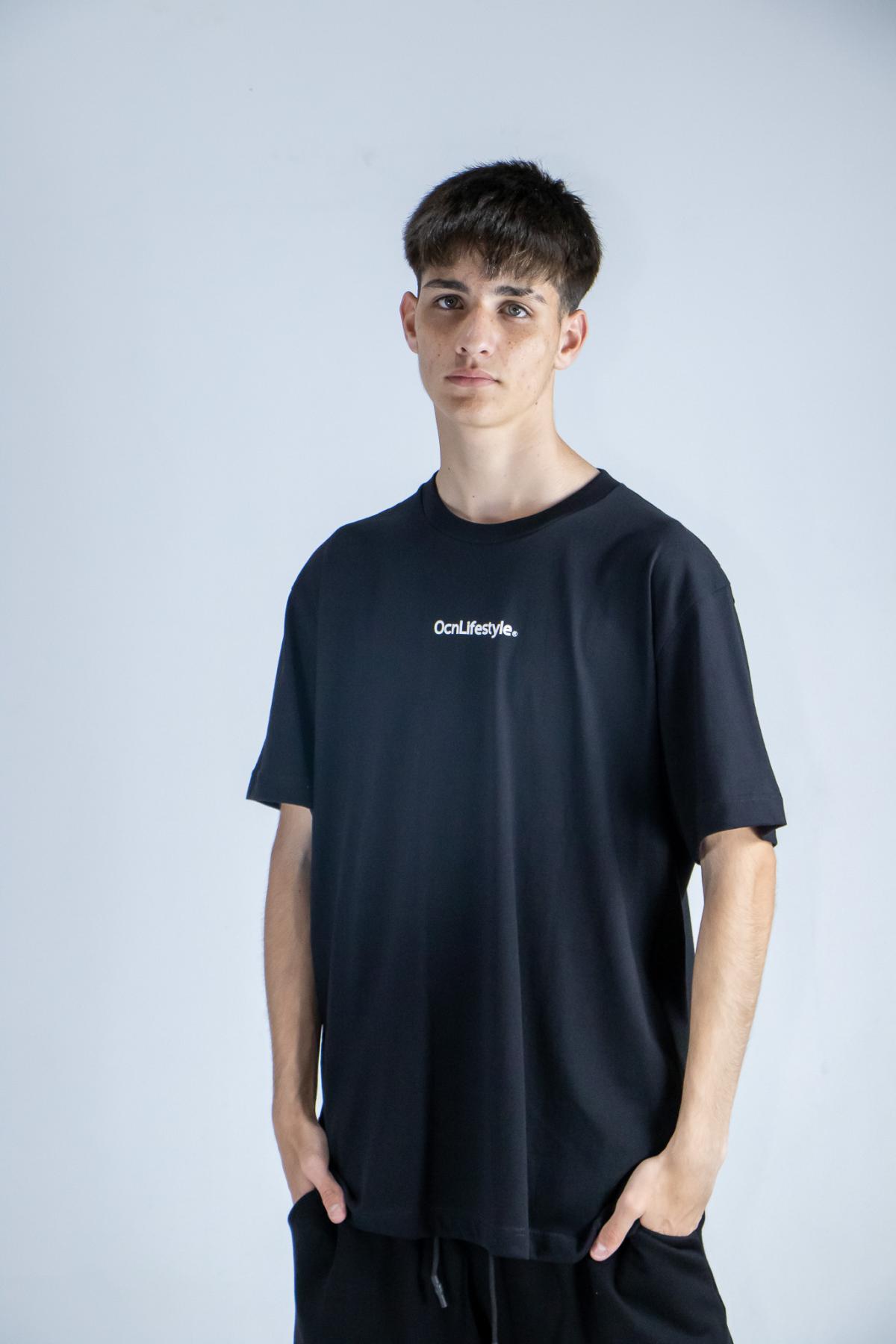 Remera Ocn Hombre Premium negro(K2)