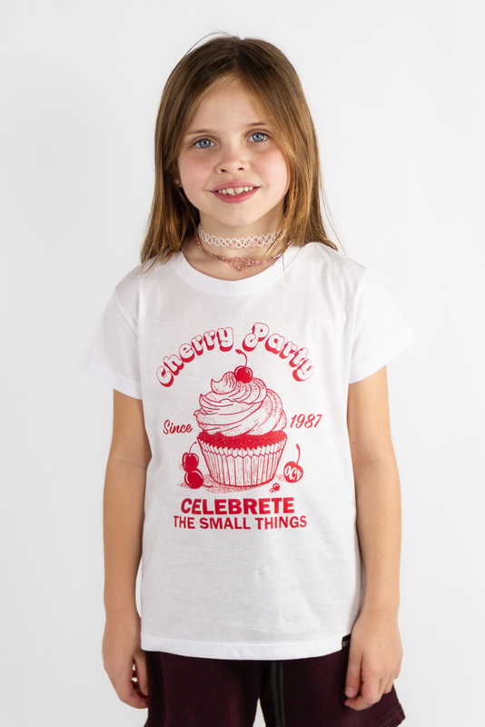 Remera Ocn Kids Alice Regular Blanco (Q0)