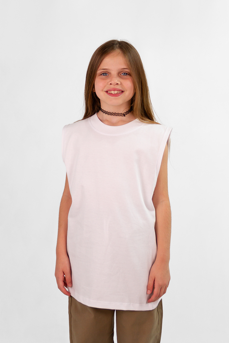 Musculosa Ocn Kids Mullet Blanco 702