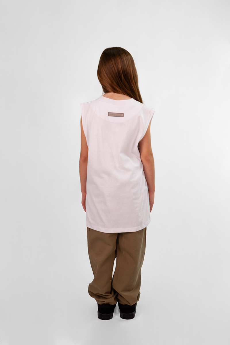 Musculosa Ocn Kids Mullet Blanco 702