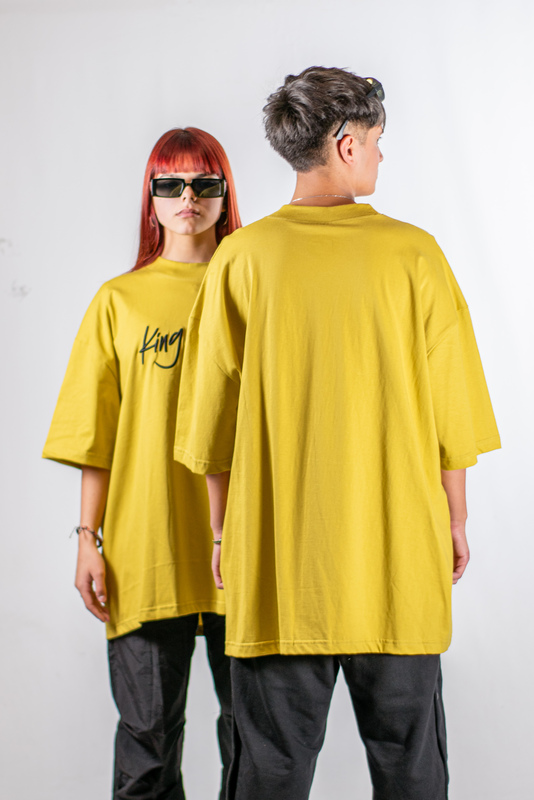 Remera King of Art Unisex Oversize W4