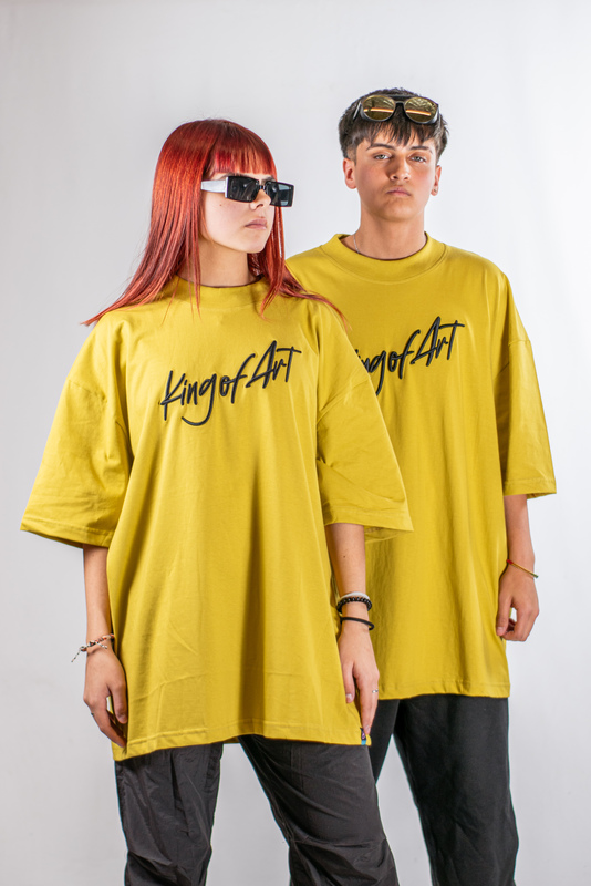 Remera King of Art Unisex Oversize W4