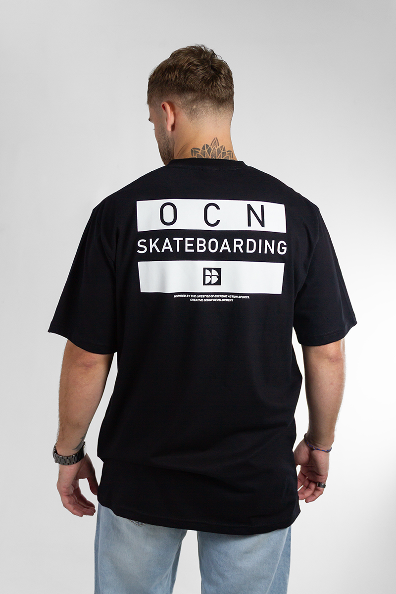 Remera Ocn Hombre Premium 601A7 Negro