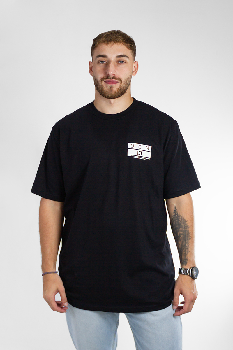 Remera Ocn Hombre Premium 601A7 Negro