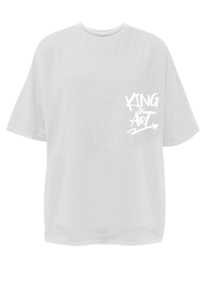Remera King Of Art Hombre Houston Blanco7029L
