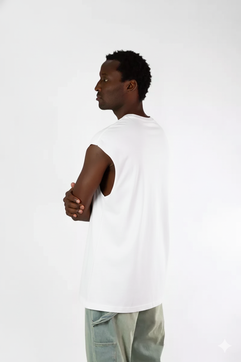 Musculosa King Of Art Dalton Blanco