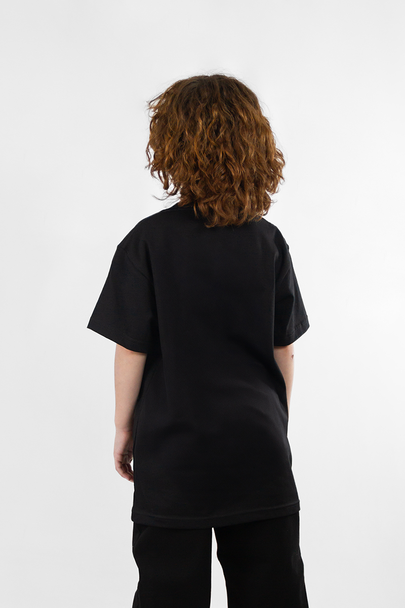 Remera Ocn Kids Original Regular Negro 701S0