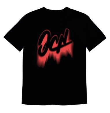 Remera Ocn Kids Vandals Negro 7010H