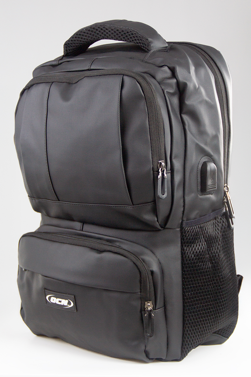 Mochila Ocn Dual Imp Negro