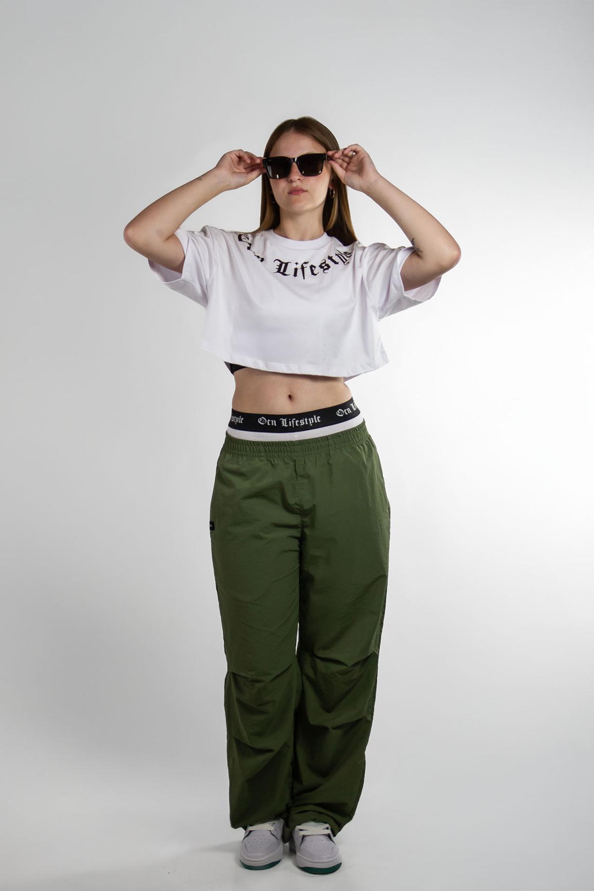 Boxer Ocn Mujer Logo Tape Blanco
