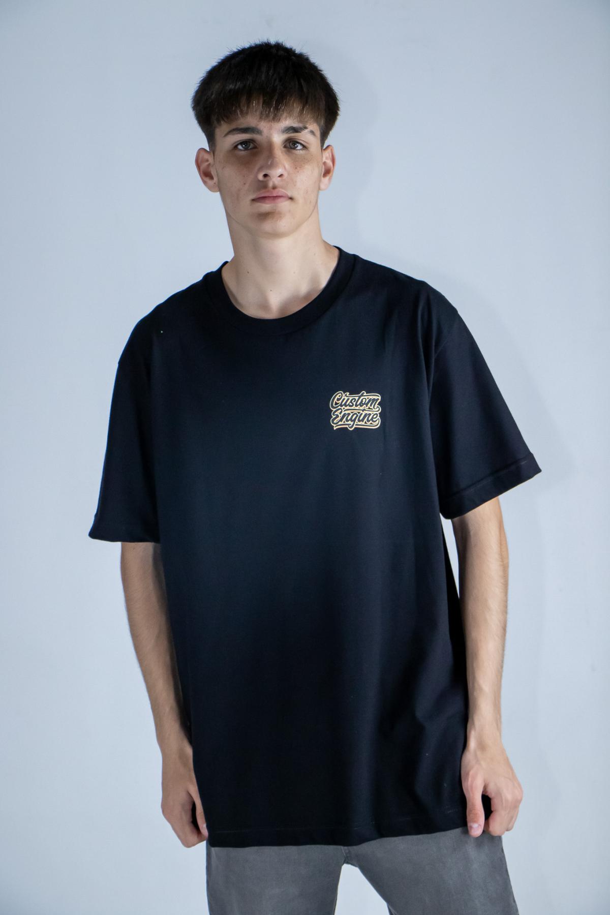 Remera Ocn Hombre Garage Negro (A5)