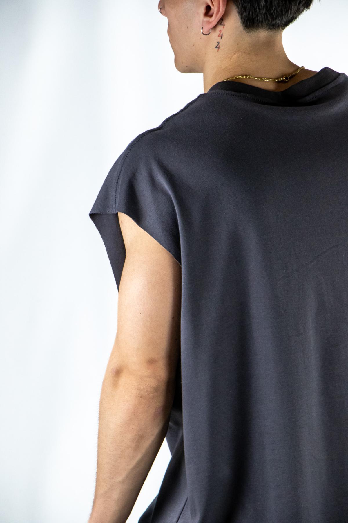 Musculosa Ocn Hombre Owens Oversize Gris 789