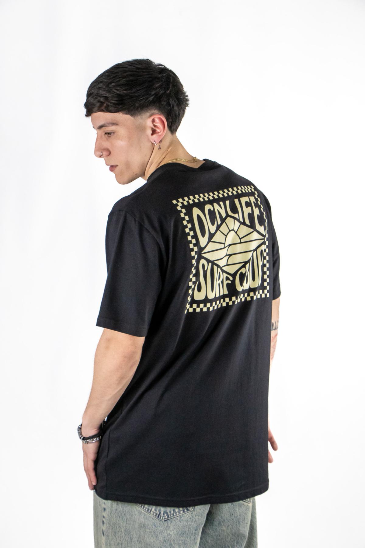 Remera Ocn Hombre Premium Negro 701C5