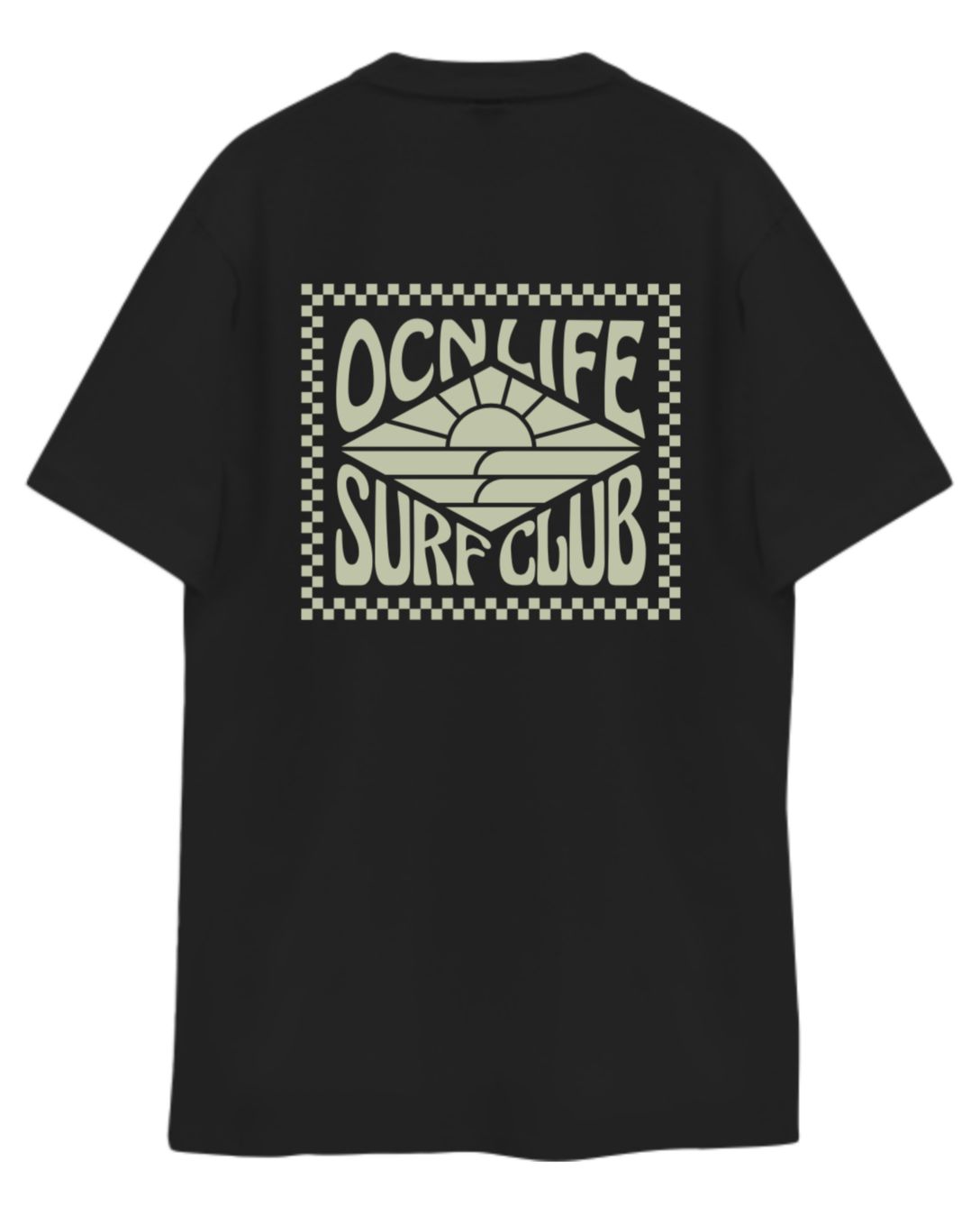 Remera Ocn Hombre Premium Negro 701C5