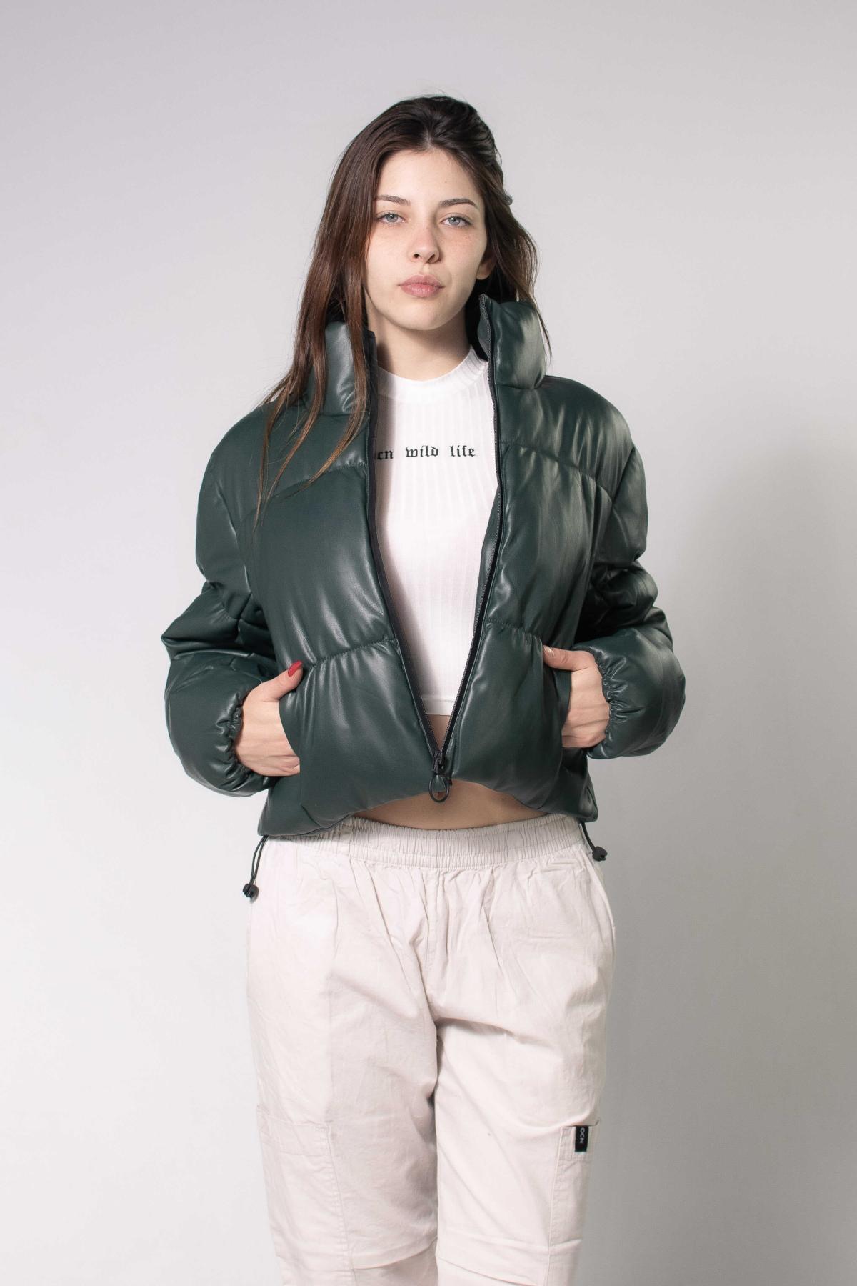 Campera Ocn Mujer Glow Pu Verde