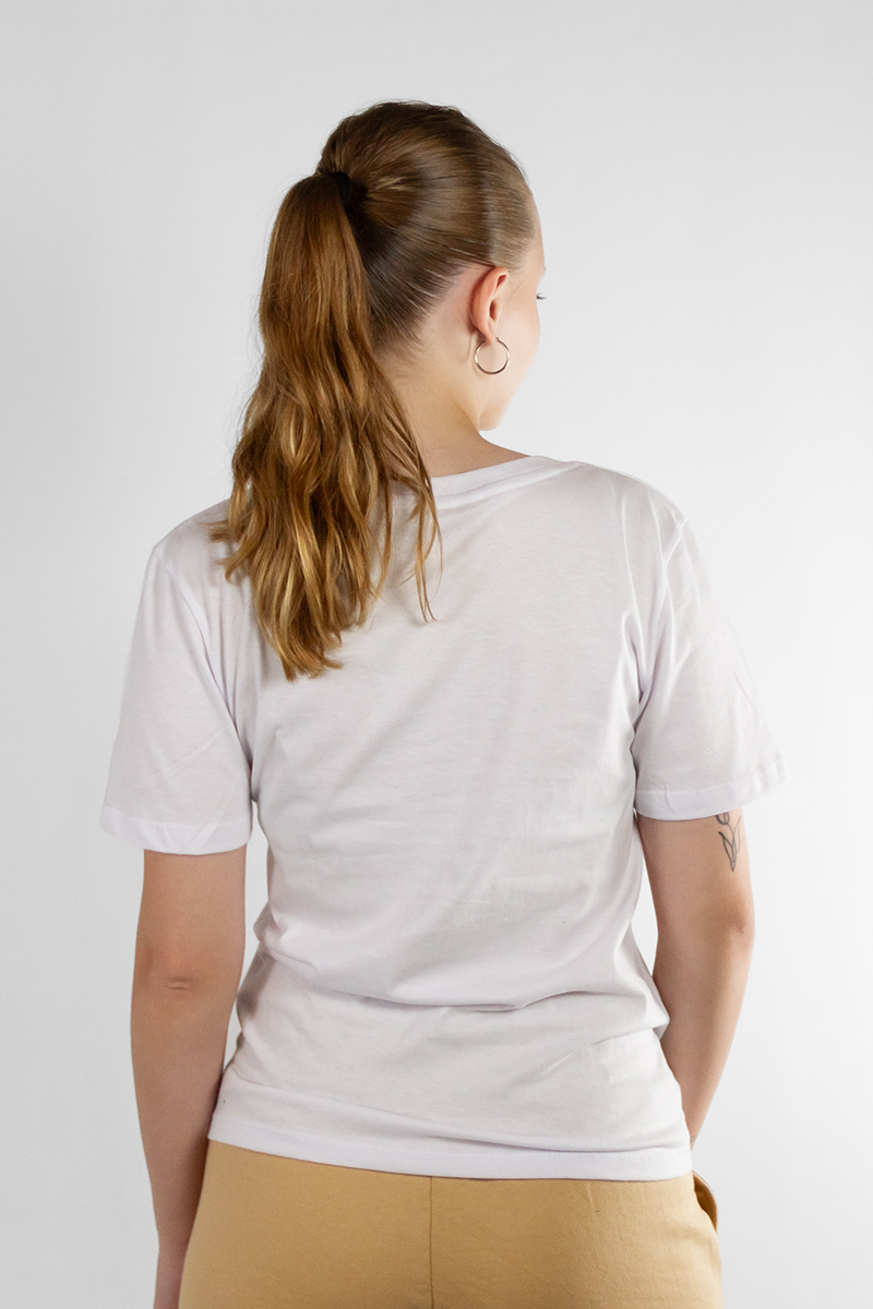 Remera Mujer Ocn Basic V Blanco T4