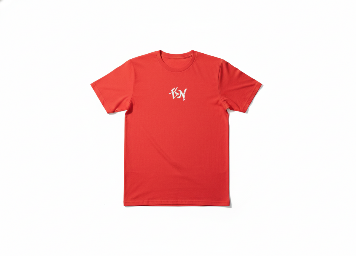 Remera King Of Art Houston Rojo