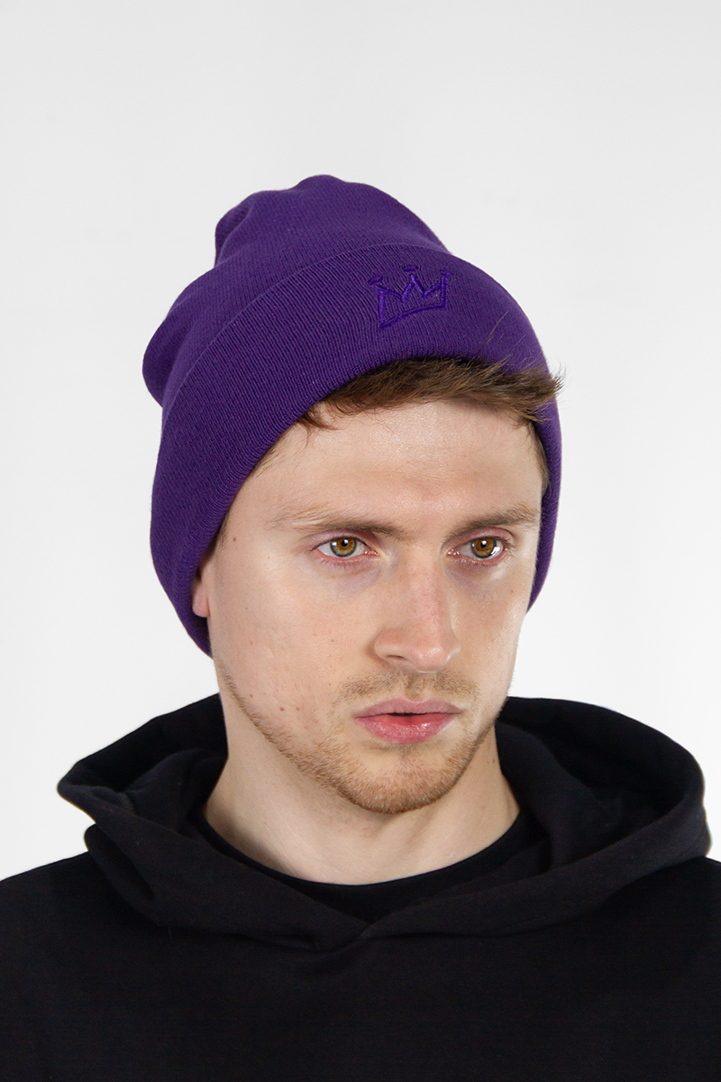 Gorro King Of Art Violeta Large 610