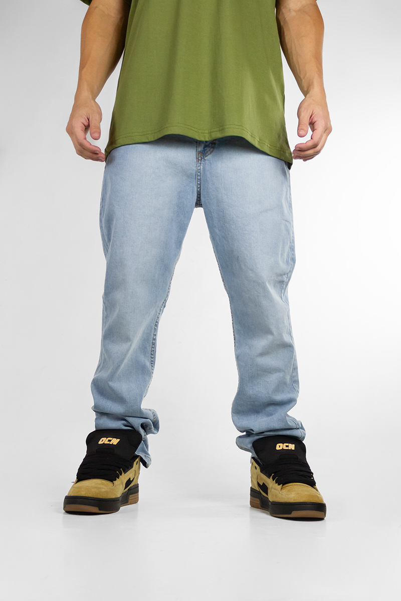 Jeans Ocn Hombre Baggy Matizado