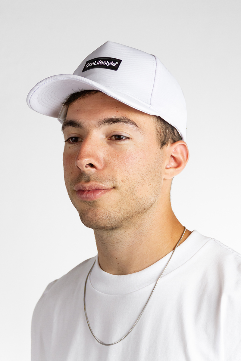 Gorra Ocn Hombre Plot Blanco