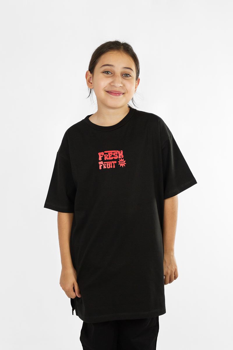 Vestido Niña Ocn Olivia Negro 7016J