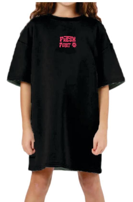 Vestido Niña Ocn Olivia Negro 7016J
