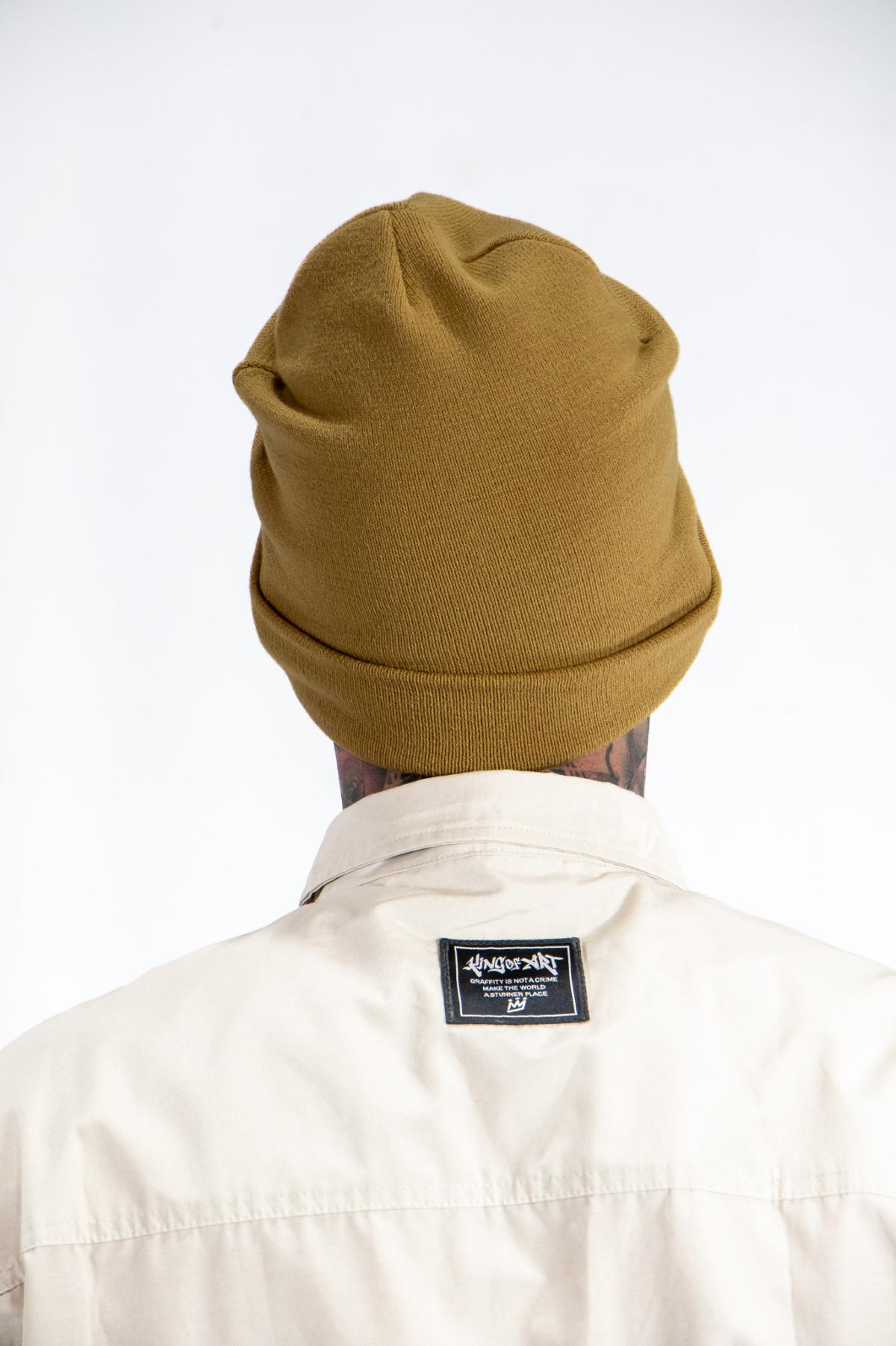 Gorro King Of Art Bord Large Camel 614