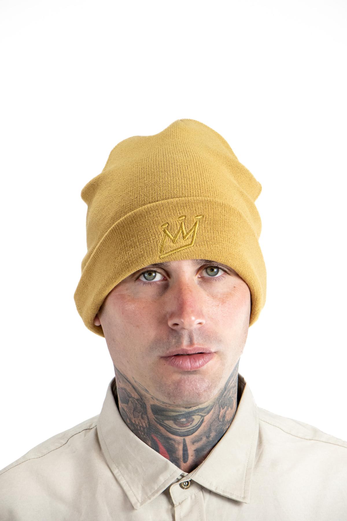 Gorro King Of Art Bord Large Camel 614