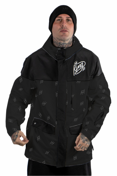 Campera De Nieve King Of Art PREVENTA U Nerf Black Importado 10 K
