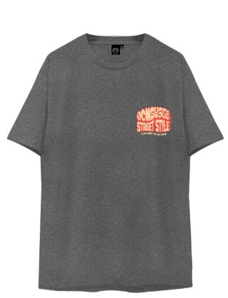 Remera Ocn Hombre Original Regular Gris 7038J