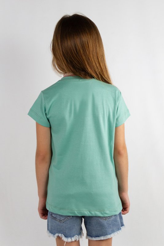 Remera Ocn Kids Over Tee Verde(Q1)
