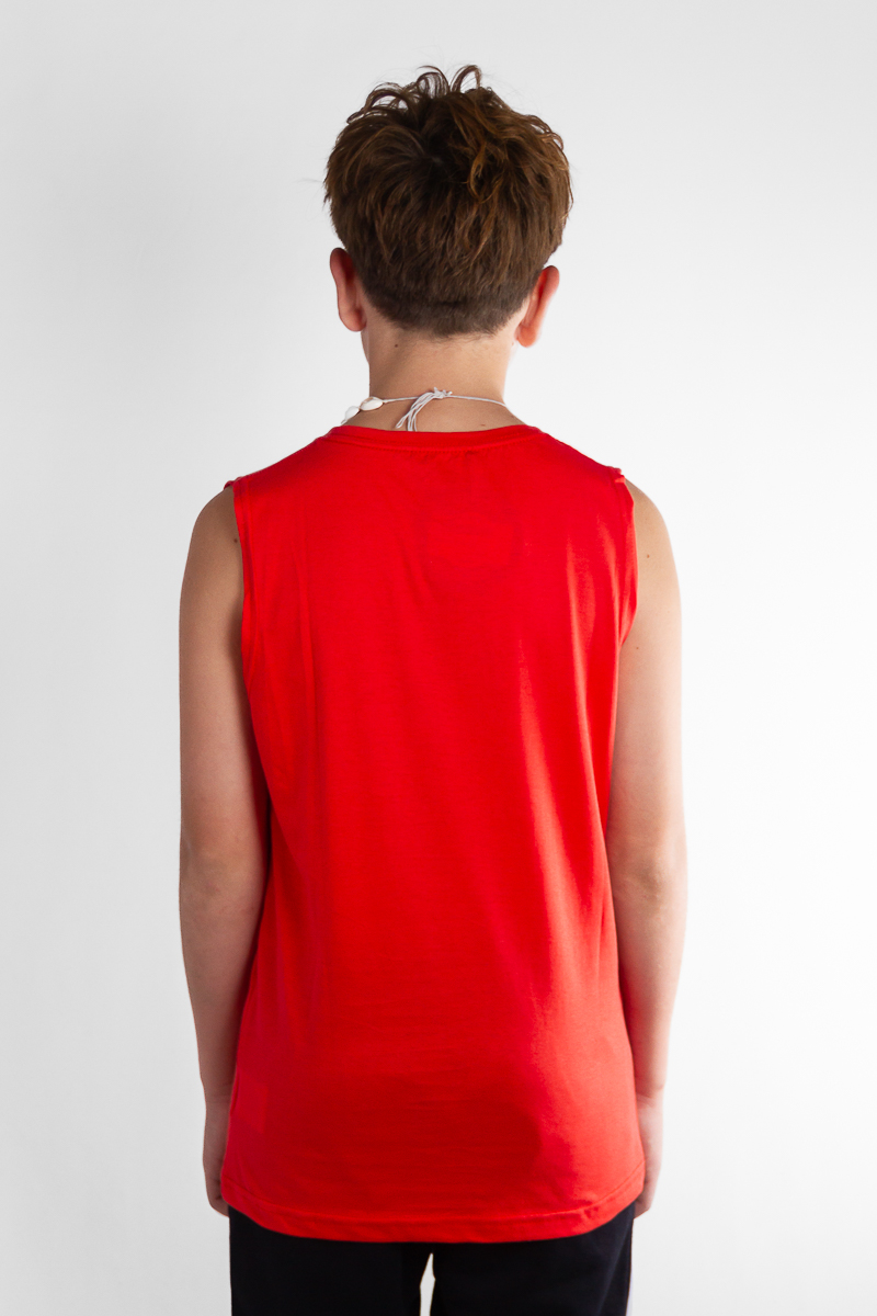 Musculosa Ocn kids Ride Rojo (U3)