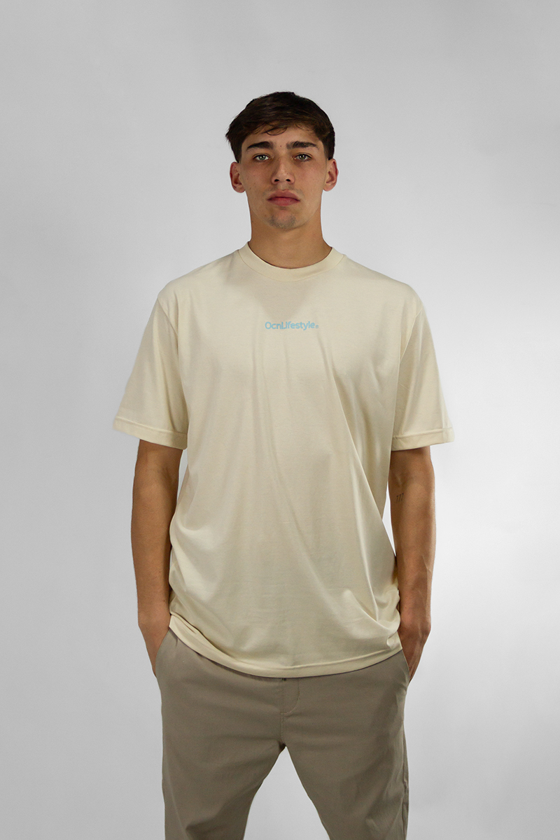 Remera Ocn Hombre Beige 7E8C4 Premium