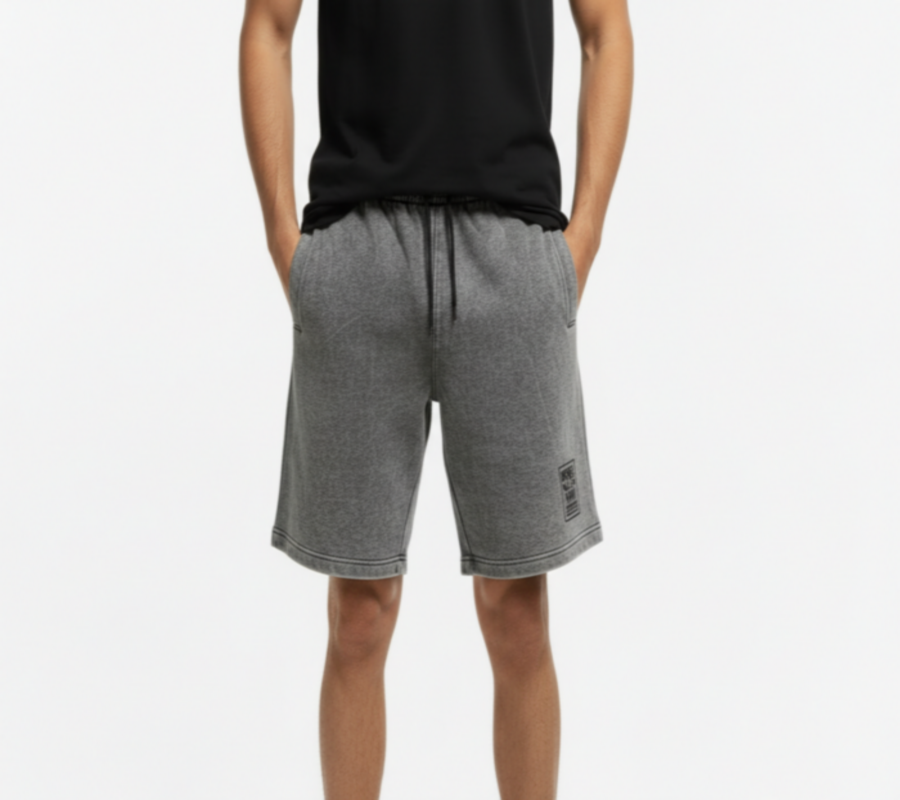 Bermuda Ocn Hombre Cracked Gris Gastado 713P1