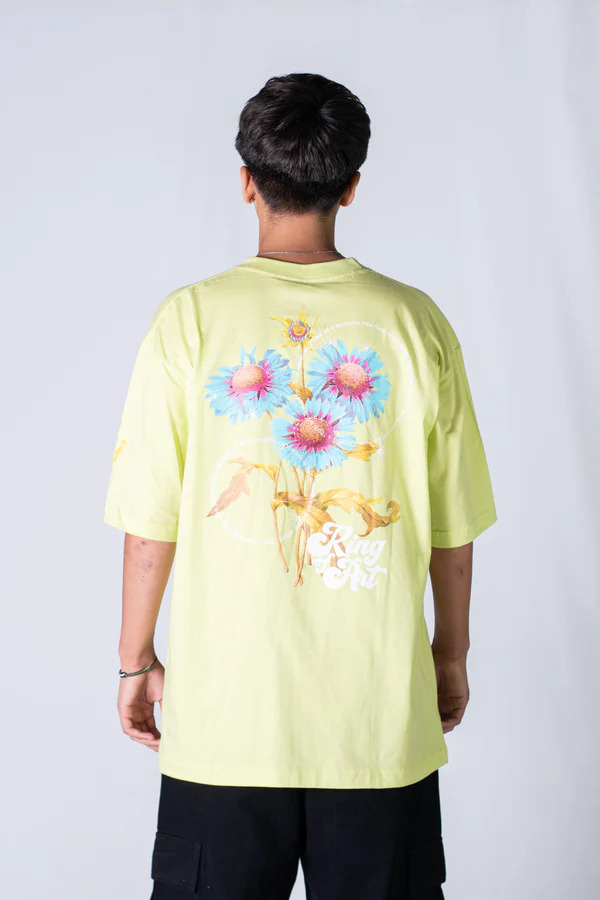 Remera King of Art Oversize Urban Shirt Daiquiri 058