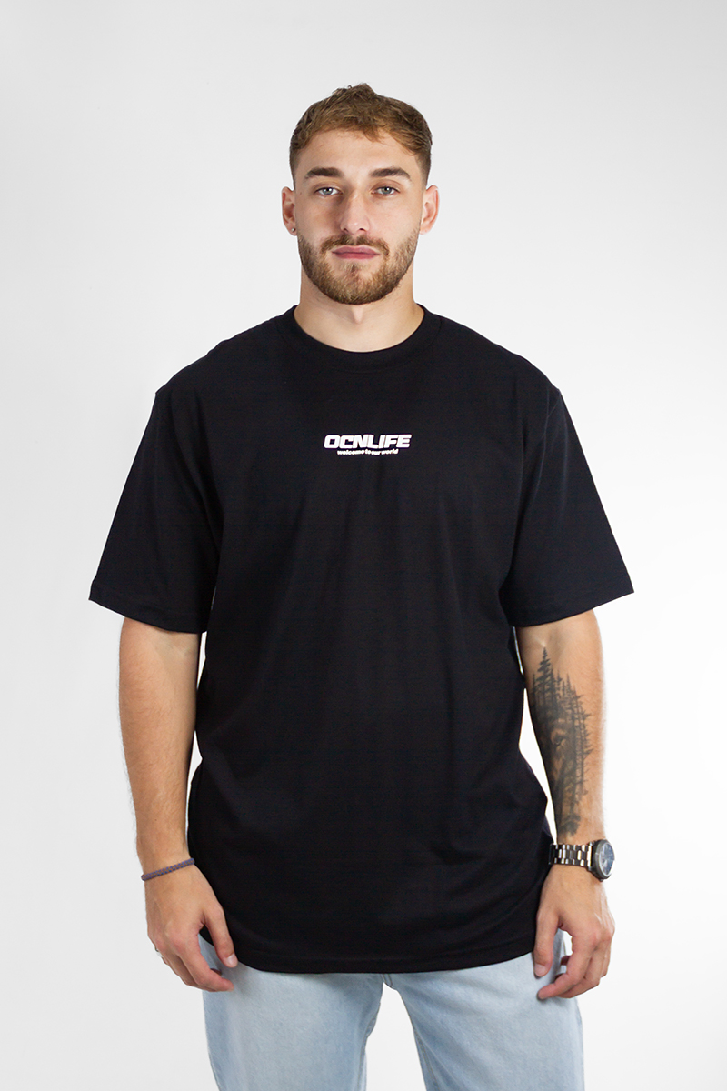 Remera Ocn Hombre Premium Negro 601G7