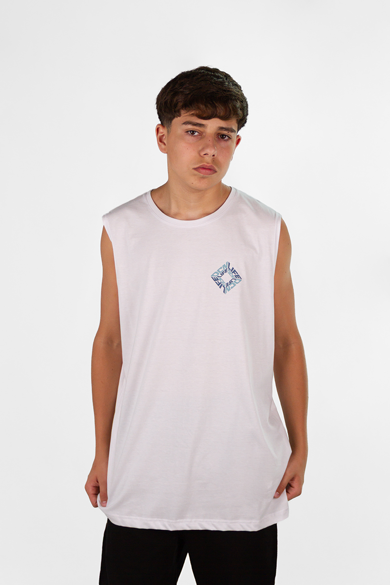 Musculosa Ocn Ride Regular Blanco