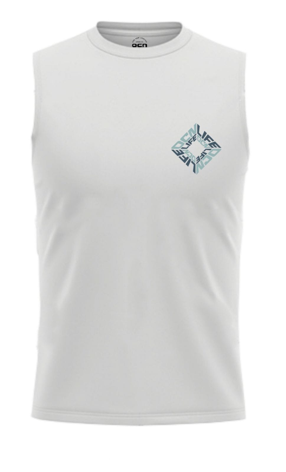Musculosa Ocn Hombre Ride Regular Blanco 702Q9