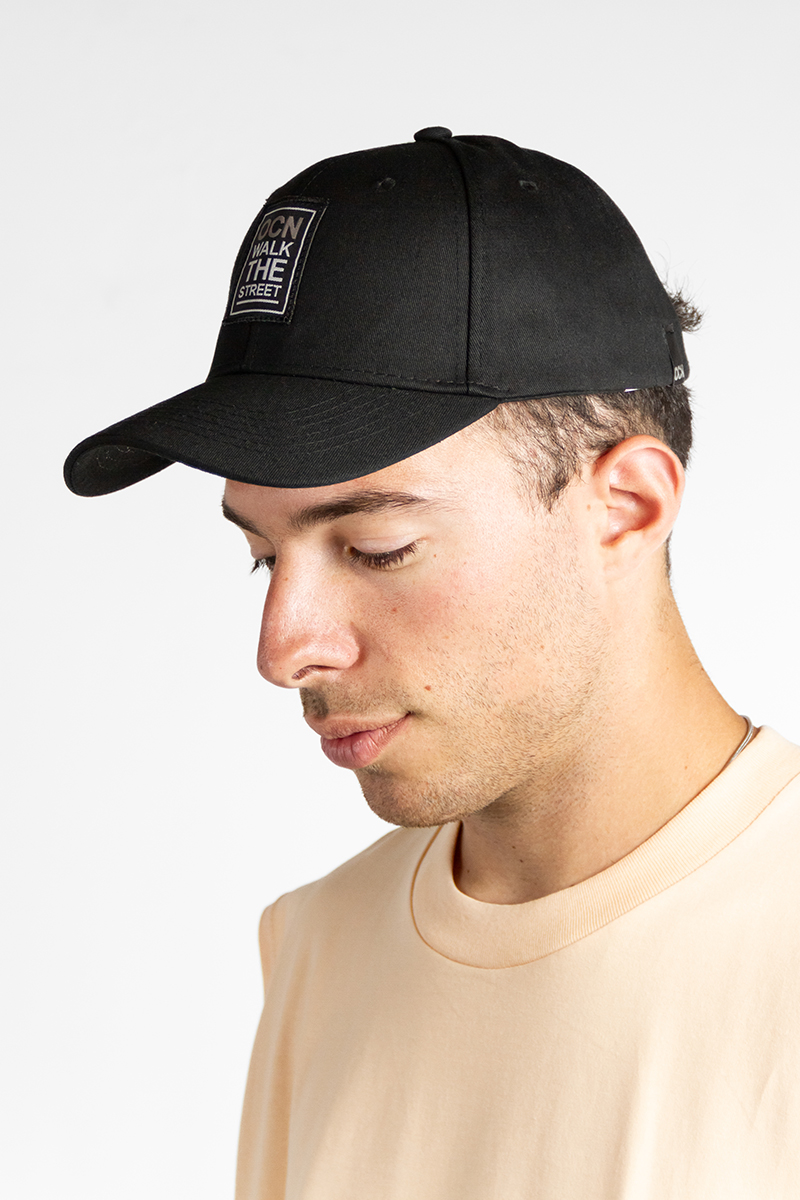 Gorra Ocn Hombre Smooth Negro