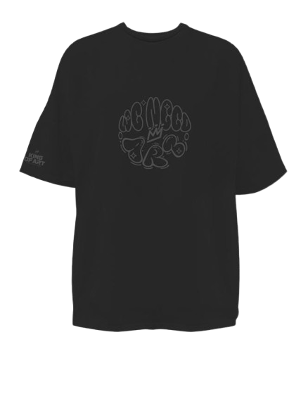 Remera King Of Art Hombre Light West Negro 7016K