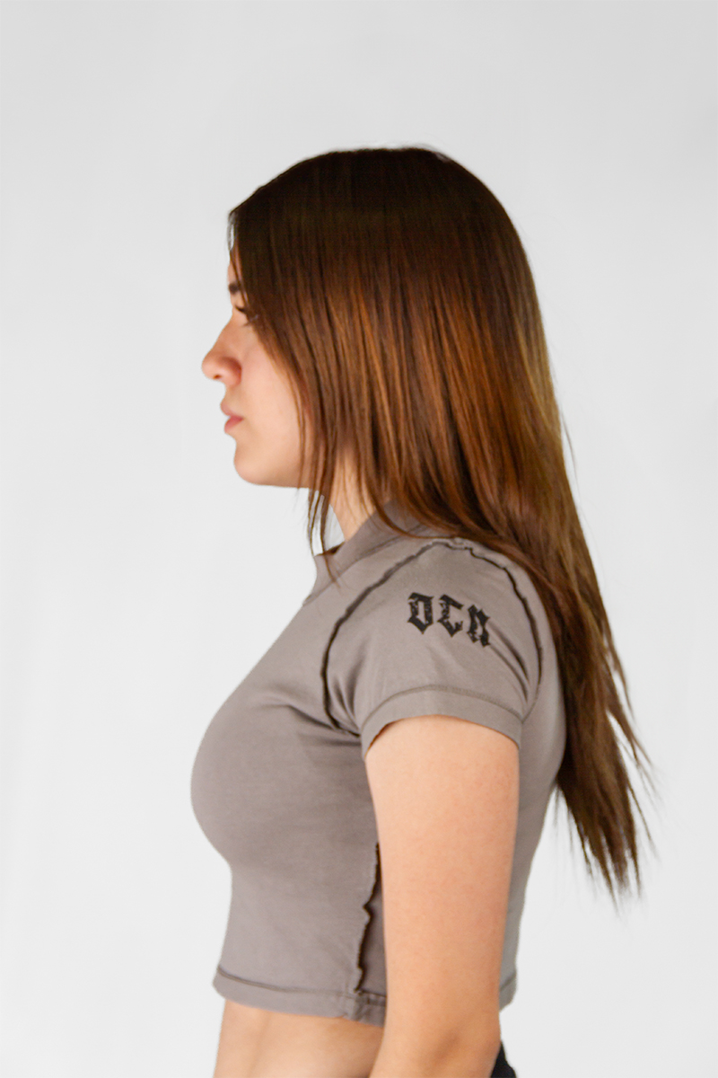 Remera Ocn Chaotic Gris