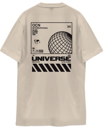 Remera Ocn Kids Premium Regular Crudo 7E8S8