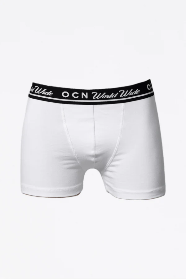 Boxer Ocn Hombre Lycra Blanco