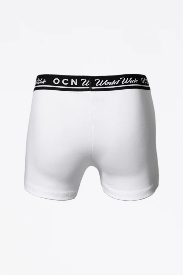 Boxer Ocn Hombre Lycra Blanco