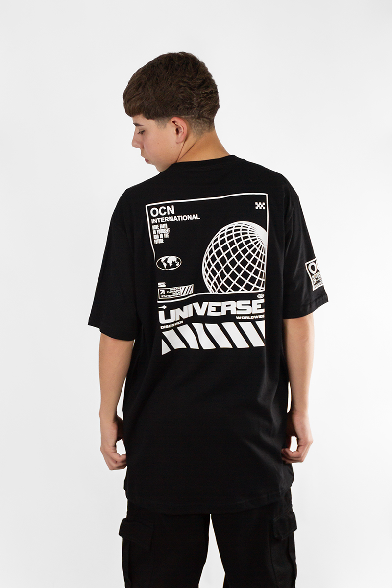 Remera Ocn Hombre Premium Regular Negro 701A5