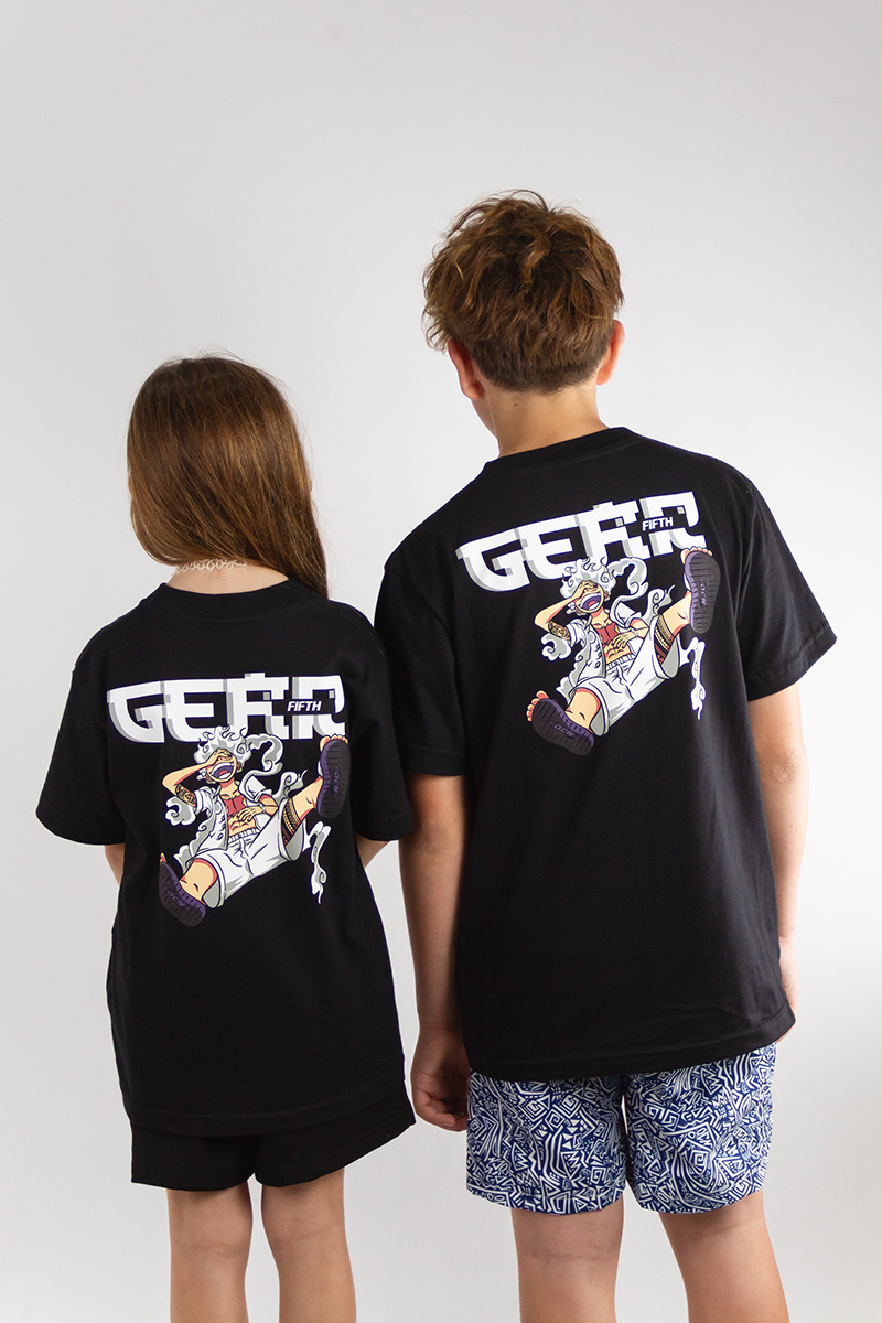 Remera Ocn Kids Tributo Oversize Negro Y1
